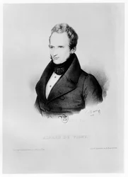 Retrato de Alfred de Vigny, 1832